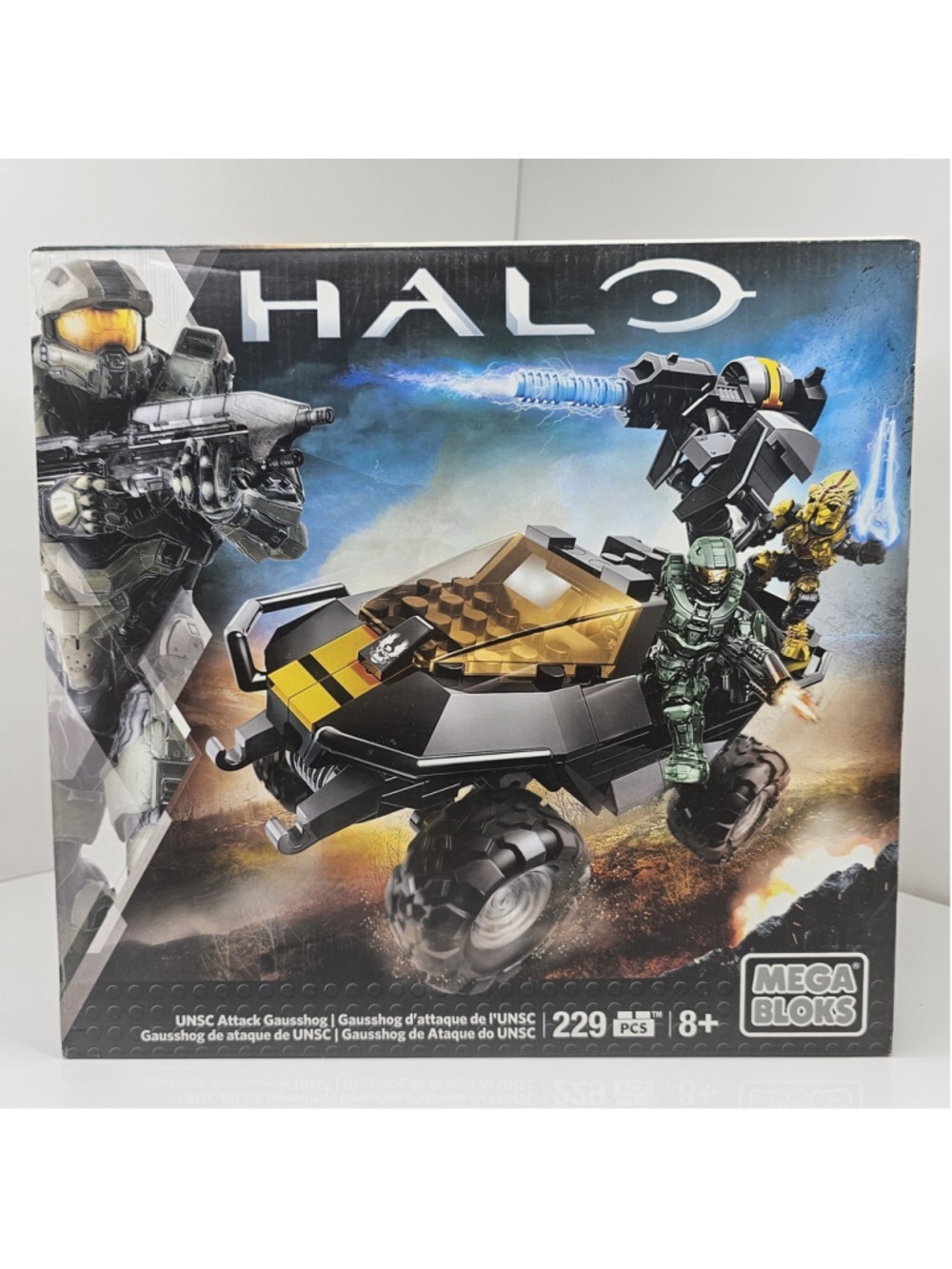 SEALED Mega Bloks Halo UNSC Attack Gausshog Set 2015 New CNG66